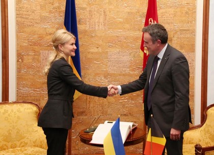 Юлия Светличная провела встречу с послом Королевства Бельгия в Украине (ФОТО)