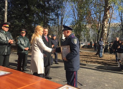 Харьковские правоохранители получили ключи от новых квартир (ФОТО)