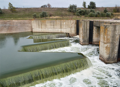 Краснопавловское водохранилище начало пополняться водой из Днепра