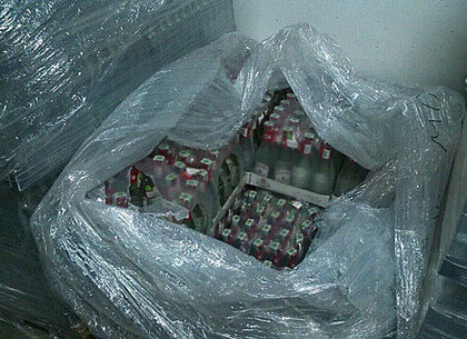 На водочном заводе Харьковщины изготовляли суррогатную водку для Днепропетровска (ФОТО)