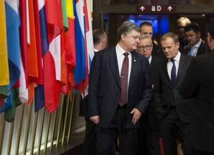 Порошенко сегодня будет говорить о «безвизе» с лидерами ЕС