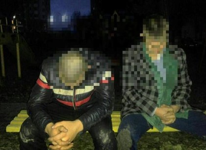Ночная погоня на Салтовке: копы задержали угонщиков (ФОТО)