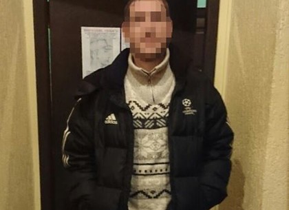 В Харькове «на горячем» задержали мужчину, который обворовывал частные дома