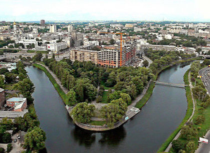 Горожане требуют очистить реку Харьков