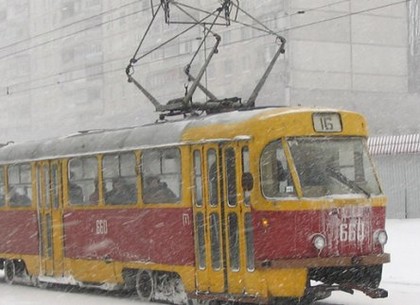Трамвай №16 будет ходить по измененному маршруту до конца декабря