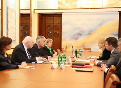Юлия Светличная провела встречу с Послом Германии в Украине Эрнстом Райхелем