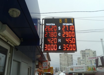 Наличные и безналичные курсы валют в Харькове на 14 декабря