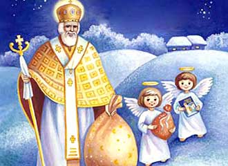 В сельской школе отмечают День святого Николая