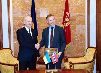 Марк Беккер провел встречу с Послом Королевства Норвегия в Украине