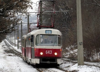 Трамваи №16, 16А и 26 курсируют по своим маршрутам