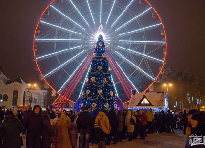 Новый год в парке Горького встретили 50 тысяч человек