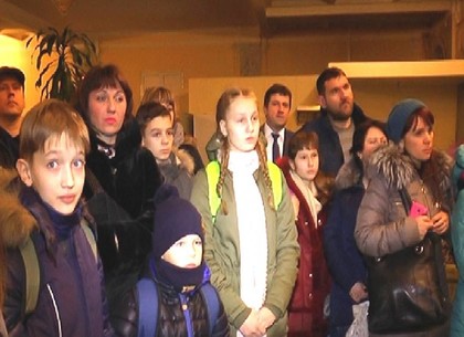 45 юных харьковчан отправились на Главную елку Украины
