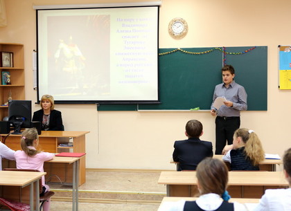 Харьковские школьники защищают академические работы