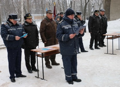 В Харькове приняли присягу будущие спасатели (ФОТО)