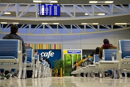 Пассажиропоток в аэропорту Харьков увеличился в январе на 45%