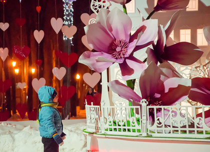 Парк Горького готовится встречать День святого Валентина