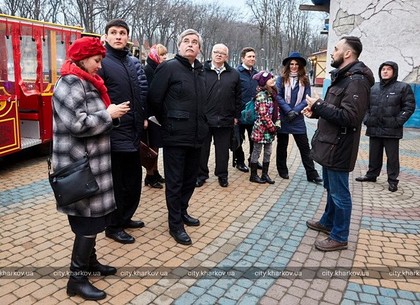 Парк Горького посетили представители трейд-клуба (ФОТО)