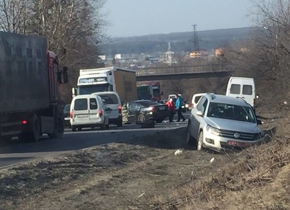 В ДТП на Окружной пострадала женщина