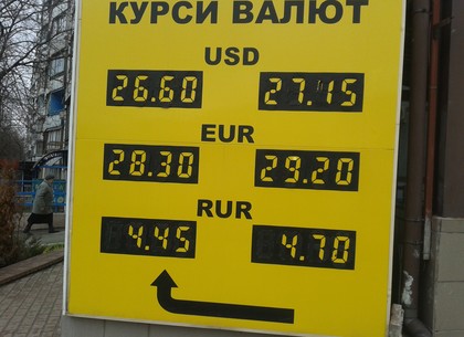 Наличные и безналичные курсы валют в Харькове на 21 марта