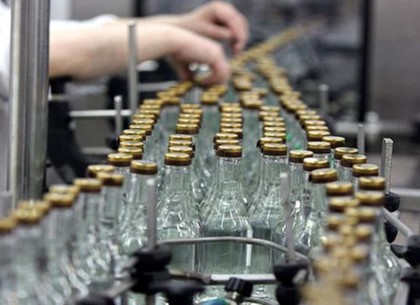 За год производство водки в Украине сократилось на треть