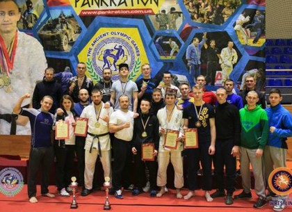 Харьковчане успешно выступили  на чемпионате Украины по панкратиону
