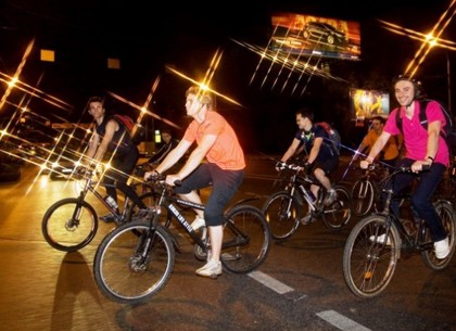 В Харькове устроят ночную велопрогулку