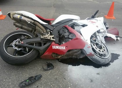 ДТП в Харькове: пострадал мотоциклист