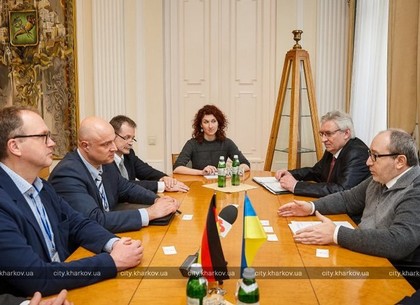 Геннадий Кернес встретился с лидерами Немецко-украинской торгово-промышленной палаты (ФОТО)