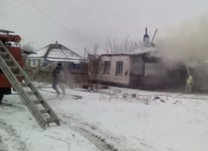 Пожар на Харьковщине: есть погибшие