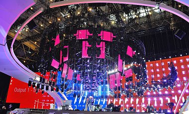 В Киеве построили сцену для проведения Евровидения-2017