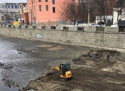Как в Харькове начали чистить реки: события 21 апреля