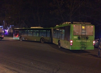 Харьковские правоохранители расследуют происшествие с водителем троллейбуса под наркотиками (ВИДЕО)