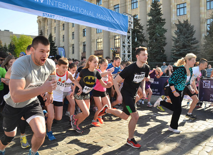 В Харькове проходит международный марафон (ФОТО)