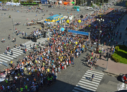 В Харькове прошел международный марафон