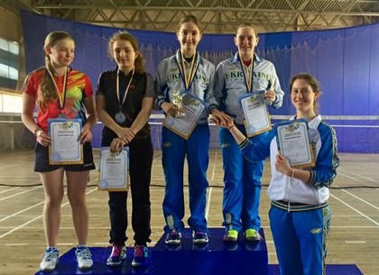 Бадминтонисты из Харькова выиграли чемпионат Украины