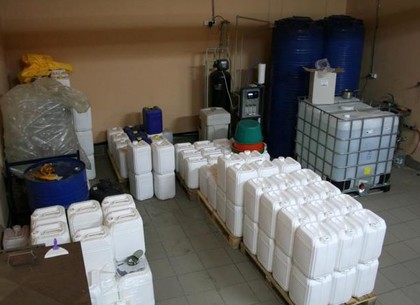 В Харькове устроили подпольное производство импортной химии (ФОТО)