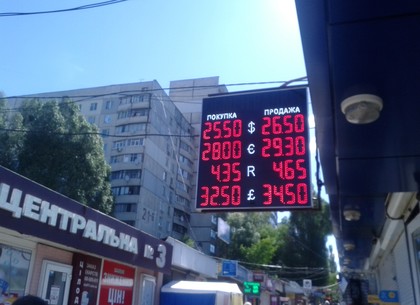 Наличные и безналичные курсы валют в Харькове на 17 мая