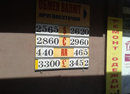 Наличные и безналичные курсы валют в Харькове на 6 июня