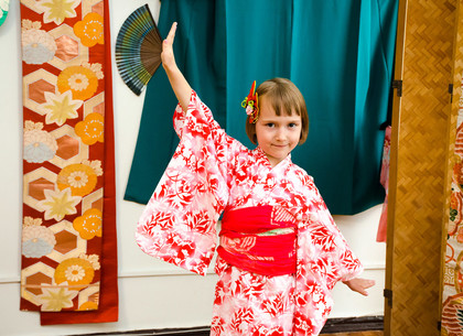 В Харькове показали, как одевались настоящие японки