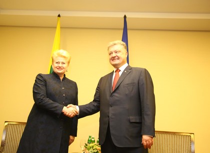 В Харькове проходят переговоры Президента Украины и Президента Литовской Республики