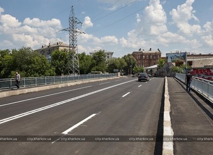 Ремонт моста по переулку Фейербаха полностью завершен (ФОТО)