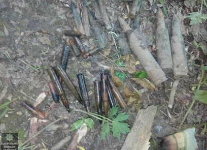 В Саржином яру нашли боеприпасы (ФОТО)