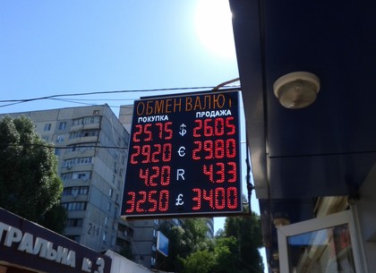 Наличные и безналичные курсы валют в Харькове на 7 июля