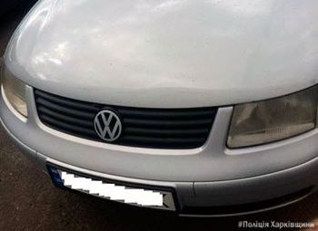 На Харьковщине копы выявили автомобиль с поддельными номерами