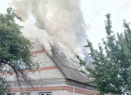 Спасатели Харьковщины ликвидировали крупный пожар (ФОТО)
