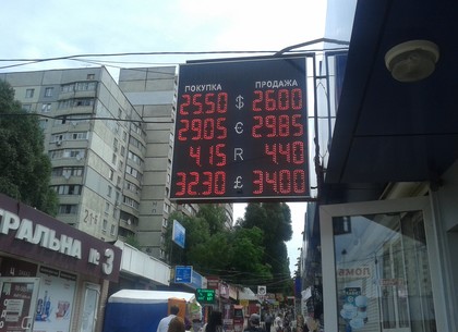 Наличные и безналичные курсы валют в Харькове на 17 июля