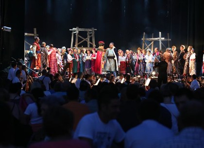 В Коломаке состоялась премьера оперы «Мазепа» в формате open air