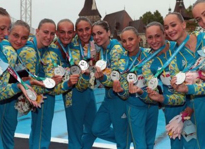 Харьковские синхронистки завоевали серебряную медаль на чемпионате мира