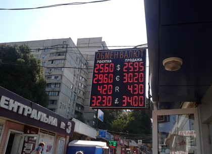 Наличные и безналичные курсы валют в Харькове на 26 июля