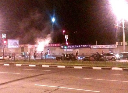 На проспекте Гагарина столкнулись автомобили